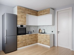 Кухонный гарнитур угловой Лада 2200*1700 (Стол. 26мм) в Карталах - kartaly.mebel24.online | фото
