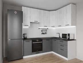 Кухонный гарнитур угловой Санторини 2200*1600 h950 (Стол. 38мм) в Карталах - kartaly.mebel24.online | фото