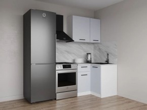 Кухонный гарнитур угловой Смоки 1000*1000 (Стол. 26мм) в Карталах - kartaly.mebel24.online | фото