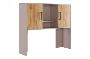 ЛАЙТ 2 Надстройка стола компьютерного (1200) кашемир в Карталах - kartaly.mebel24.online | фото