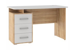 ЛАЙТ 2 Стол компьютерный (1200)  дуб сонома/белый в Карталах - kartaly.mebel24.online | фото