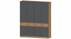 ЛЕНОРА Шкаф 4х створчатый (графит) в Карталах - kartaly.mebel24.online | фото