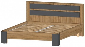 ЛЕНОРА Спальный гарнитур (модульный) графит в Карталах - kartaly.mebel24.online | фото 4
