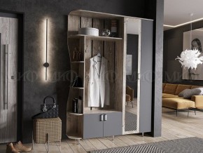 ЛИКА №1 Прихожая ЛДСП (графит/дуб юкон) в Карталах - kartaly.mebel24.online | фото