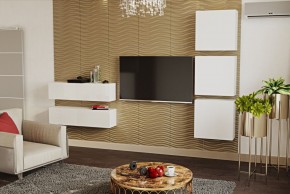 ЛИНДА Гостиная (Белый/Белый) в Карталах - kartaly.mebel24.online | фото 4