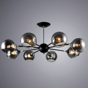 Люстра на штанге Arte Lamp Lagos A2708PL-8BK в Карталах - kartaly.mebel24.online | фото 2