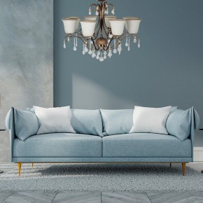 Люстра на штанге Arti Lampadari Borgese Borgese E 1.1.8.602 GB в Карталах - kartaly.mebel24.online | фото 2