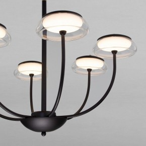 Люстра на штанге Eurosvet Fungo 50388 LED черный в Карталах - kartaly.mebel24.online | фото 5