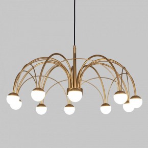 Люстра на штанге Eurosvet Ragno 90030/10 LED золото в Карталах - kartaly.mebel24.online | фото 4