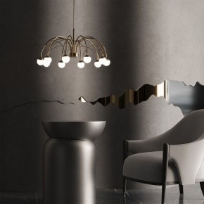 Люстра на штанге Eurosvet Ragno 90030/10 LED золото в Карталах - kartaly.mebel24.online | фото 6