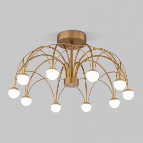 Люстра на штанге Eurosvet Ragno 90031/10 LED золото в Карталах - kartaly.mebel24.online | фото 3