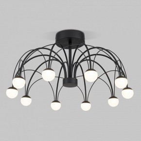 Люстра на штанге Eurosvet Ragno 90035/10 LED черный в Карталах - kartaly.mebel24.online | фото 2