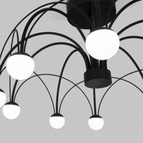 Люстра на штанге Eurosvet Ragno 90035/10 LED черный в Карталах - kartaly.mebel24.online | фото 6