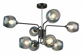Люстра на штанге Imex 3564 MD.3564-8-S BK+CH в Карталах - kartaly.mebel24.online | фото