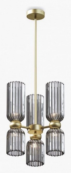 Люстра на штанге Maytoni Antic MOD302PL-06GR в Карталах - kartaly.mebel24.online | фото