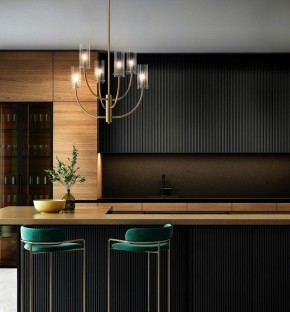 Люстра на штанге Maytoni Arco MOD223PL-06BS в Карталах - kartaly.mebel24.online | фото 6