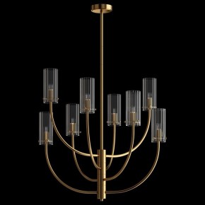 Люстра на штанге Maytoni Arco MOD223PL-08BS в Карталах - kartaly.mebel24.online | фото 2