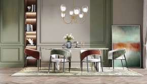 Люстра на штанге Maytoni Aura MOD016PL-06BS в Карталах - kartaly.mebel24.online | фото 3