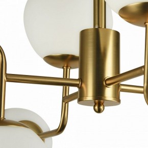 Люстра на штанге Maytoni Erich MOD221-PL-08-G в Карталах - kartaly.mebel24.online | фото 8