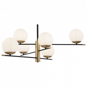 Люстра на штанге Maytoni Nostalgia MOD048PL-06G в Карталах - kartaly.mebel24.online | фото 2