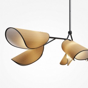 Люстра на штанге Maytoni Organic MOD225PL-06B в Карталах - kartaly.mebel24.online | фото 5