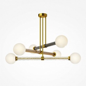 Люстра на штанге Maytoni Teatro MOD287PL-06BS в Карталах - kartaly.mebel24.online | фото 2
