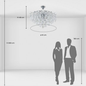 Люстра на штанге MW-Light Бриз 50 111019408 в Карталах - kartaly.mebel24.online | фото 9