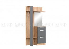МАРТИНА Прихожая (модульная) дуб крафт/графит в Карталах - kartaly.mebel24.online | фото 2