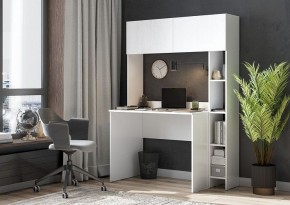 МАЙНД-02 Стол компьютерный (белое дерево) в Карталах - kartaly.mebel24.online | фото
