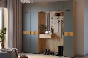 МЕБЕЛЬСОН К12 Прихожая (графит) в Карталах - kartaly.mebel24.online | фото