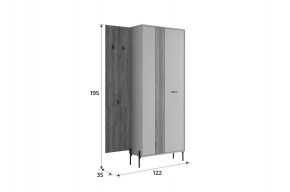 МЕБЕЛЬСОН К8 Прихожая в Карталах - kartaly.mebel24.online | фото 2