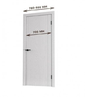 Межкомнатная дверь Bolivar Роялвуд белый (комплект) 700 в Карталах - kartaly.mebel24.online | фото