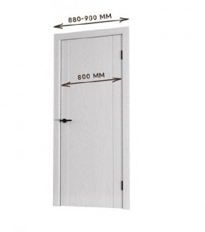 Межкомнатная дверь Bolivar Роялвуд белый (комплект) 800 в Карталах - kartaly.mebel24.online | фото