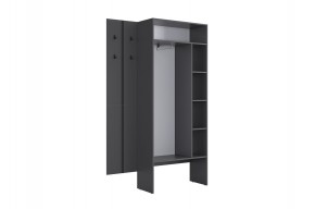 МЕРСИ Прихожая (модульная) графит в Карталах - kartaly.mebel24.online | фото 7