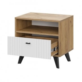 МИЛАН Детская (Дуб Золотой/Белый матовый) в Карталах - kartaly.mebel24.online | фото 13