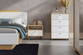 МИЛАН Детская (Дуб Золотой/Белый матовый) в Карталах - kartaly.mebel24.online | фото 49