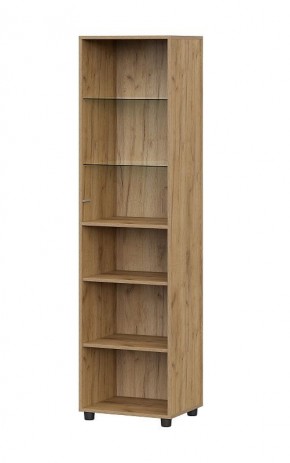 МИЛАН Гостиная (Дуб Золотой/Белый Матовый) модульная в Карталах - kartaly.mebel24.online | фото 23