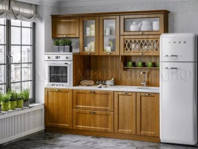 МИЛАНО Кухонный гарнитур 2,2 м Компоновка №3 (Орех) в Карталах - kartaly.mebel24.online | фото
