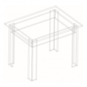МИНИМЕГА Стол обеденный (айрон рок) в Карталах - kartaly.mebel24.online | фото 2