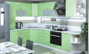 Модульная кухня Ксения Олива в Карталах - kartaly.mebel24.online | фото 1
