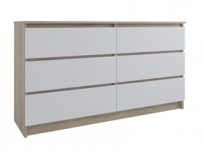 МОРИ МК 1380.6 Комод (Дуб Сонома/Белый) в Карталах - kartaly.mebel24.online | фото 1