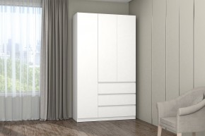 МС "Хилтон" Шкаф №2 1200 (Белый текстурный) в Карталах - kartaly.mebel24.online | фото