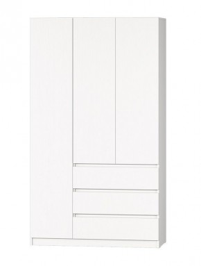 МС "Хилтон" Шкаф №2 1200 (Белый текстурный) в Карталах - kartaly.mebel24.online | фото 2