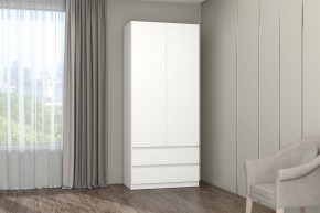 МС "Хилтон" Шкаф №3 900 (Белый текстурный) в Карталах - kartaly.mebel24.online | фото