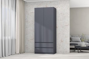 МС "Хилтон" Шкаф №3 900 (Графит) в Карталах - kartaly.mebel24.online | фото