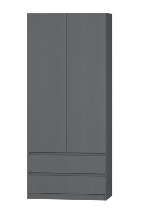 МС "Хилтон" Шкаф №3 900 (Графит) в Карталах - kartaly.mebel24.online | фото 2