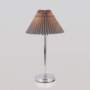 Настольная лампа декоративная Eurosvet Peony 01132/1 хром/графит в Карталах - kartaly.mebel24.online | фото 4