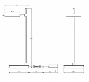 Настольная лампа декоративная Maytoni Fad MOD070TL-L8W3K в Карталах - kartaly.mebel24.online | фото 3