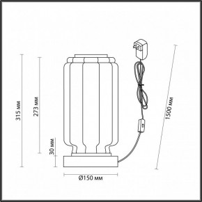 Настольная лампа декоративная Odeon Light Jam 5409/10TL в Карталах - kartaly.mebel24.online | фото 4