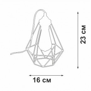Настольная лампа декоративная Vitaluce V2803 V2803-1/1L в Карталах - kartaly.mebel24.online | фото 3